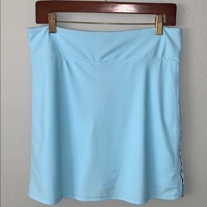 Movete light blue golf skort Medium
